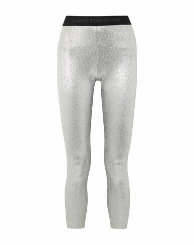 Rabanne Woman Leggings Silver Viscose, Polyester, Elastane Cover