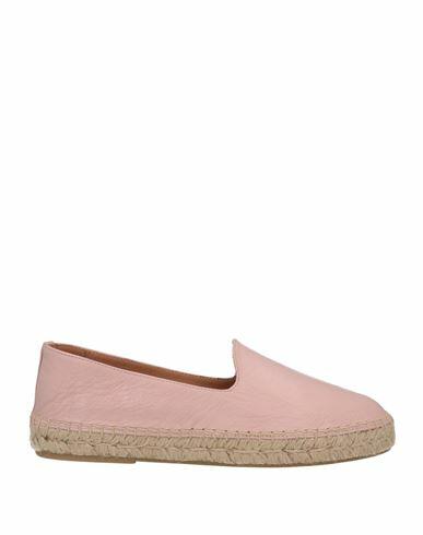 Kanna Woman Espadrilles Pink Leather Cover