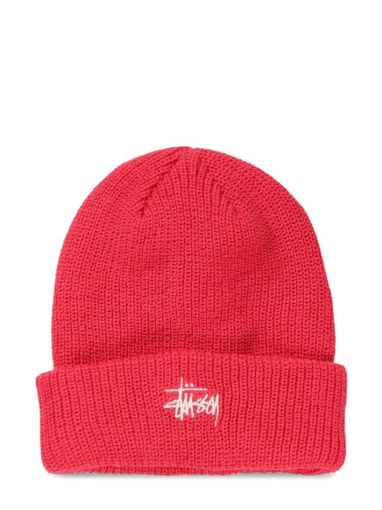 Stüssy Basic Cuff beanie - Pink Cover