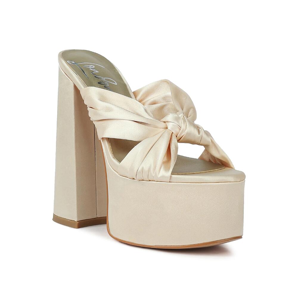 London Rag Strobing Platform Sandal | Women's | Beige Cover