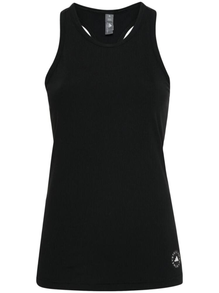 adidas by Stella McCartney fine-ribbed tank top - Black Cover