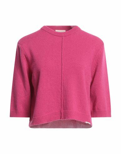 Semicouture Woman Sweater Fuchsia Wool, Polyamide Cover