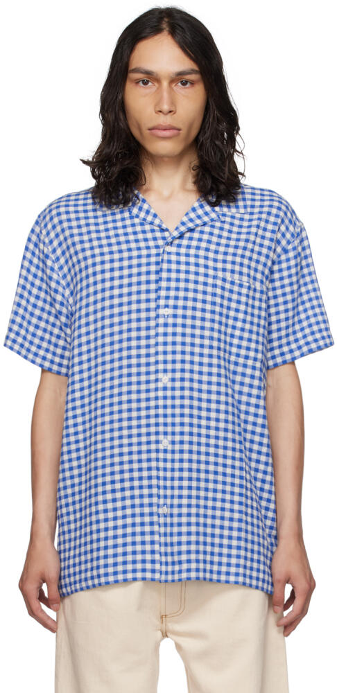 YMC Blue Malick Shirt Cover