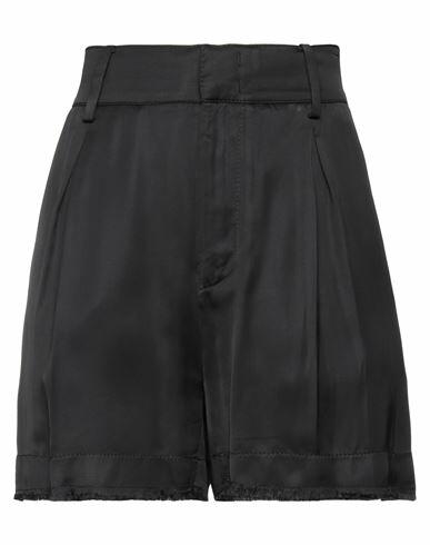 N°21 Woman Shorts & Bermuda Shorts Black Viscose Cover