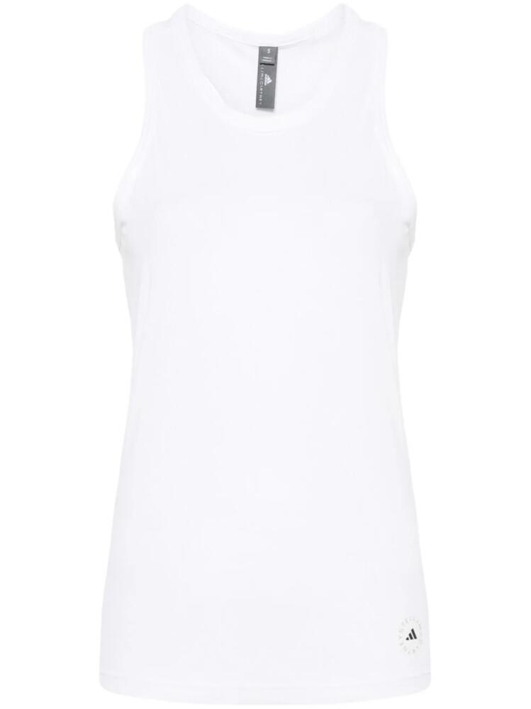 adidas by Stella McCartney fine-ribbed tank top - White Cover