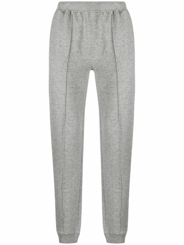 Corneliani elastic-waist straight-leg track pants - Grey Cover