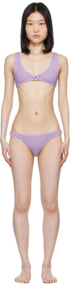 Bond-Eye Purple Ring Scout Crop & Ring Scene Bikini Cover