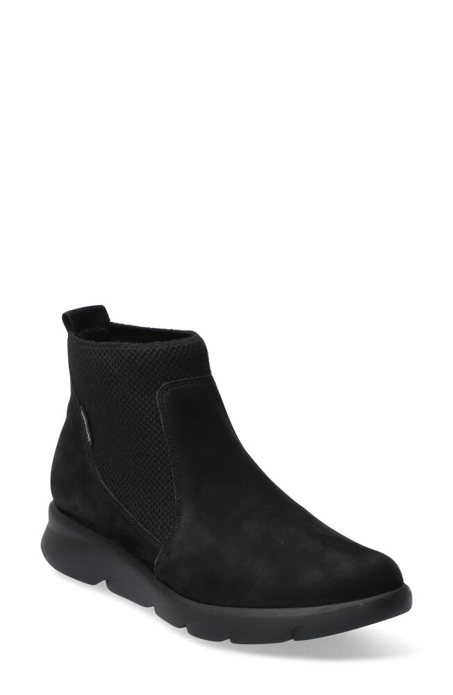 Mephisto Cyrene Bootie in Black Nubuck Cover