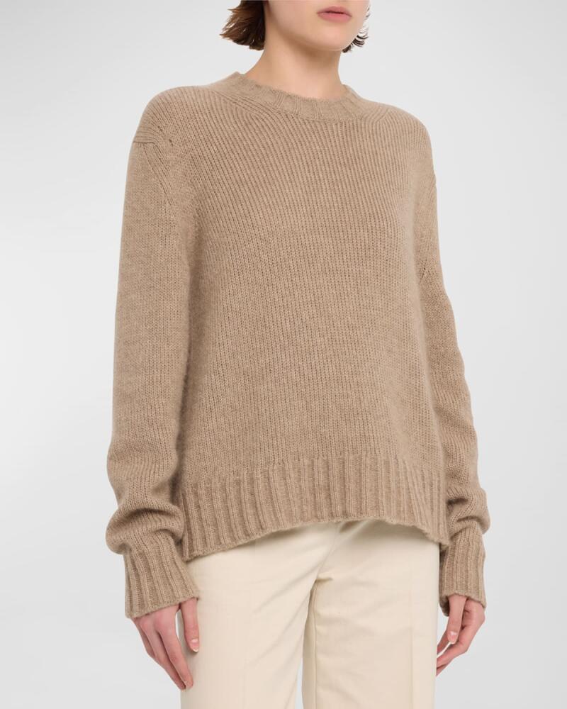 THE ROW Devyn Cashmere Crewneck Sweater Cover