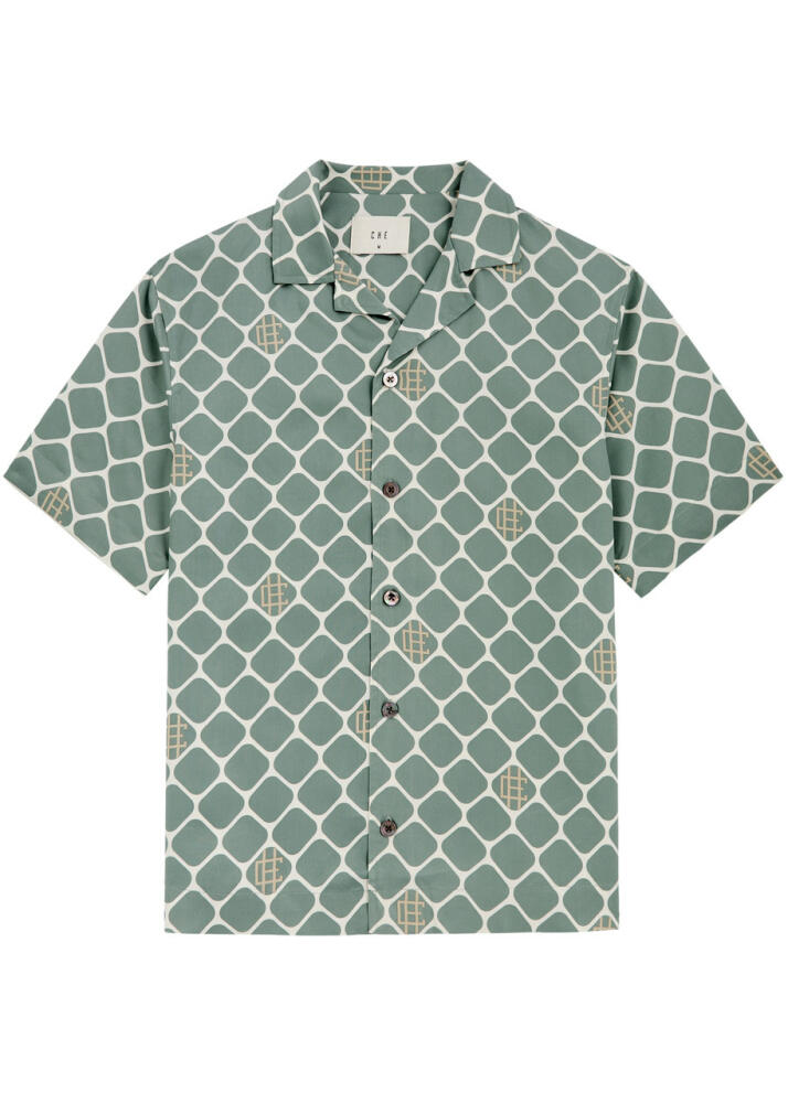 Che Deira Printed Twill Shirt - Green Cover