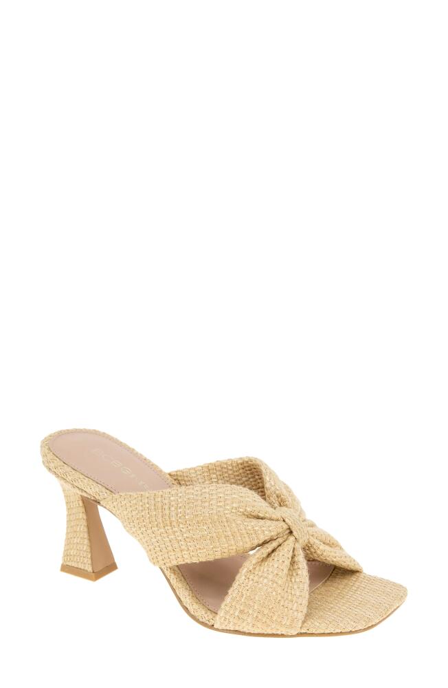 bcbg Rooba Slide Sandal in Natural Raffia Cover