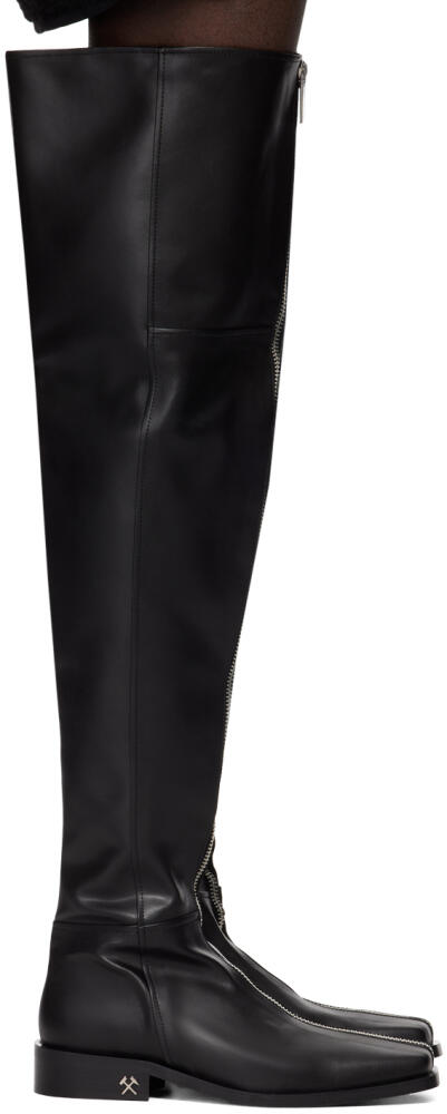 GmbH Black Adem Overknee Boots Cover