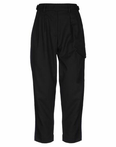 White Sand Woman Pants Black Polyester, Rayon, Elastane Cover