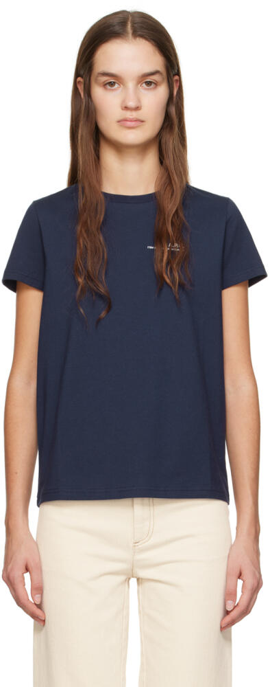 A.P.C. Navy Item F T-Shirt Cover