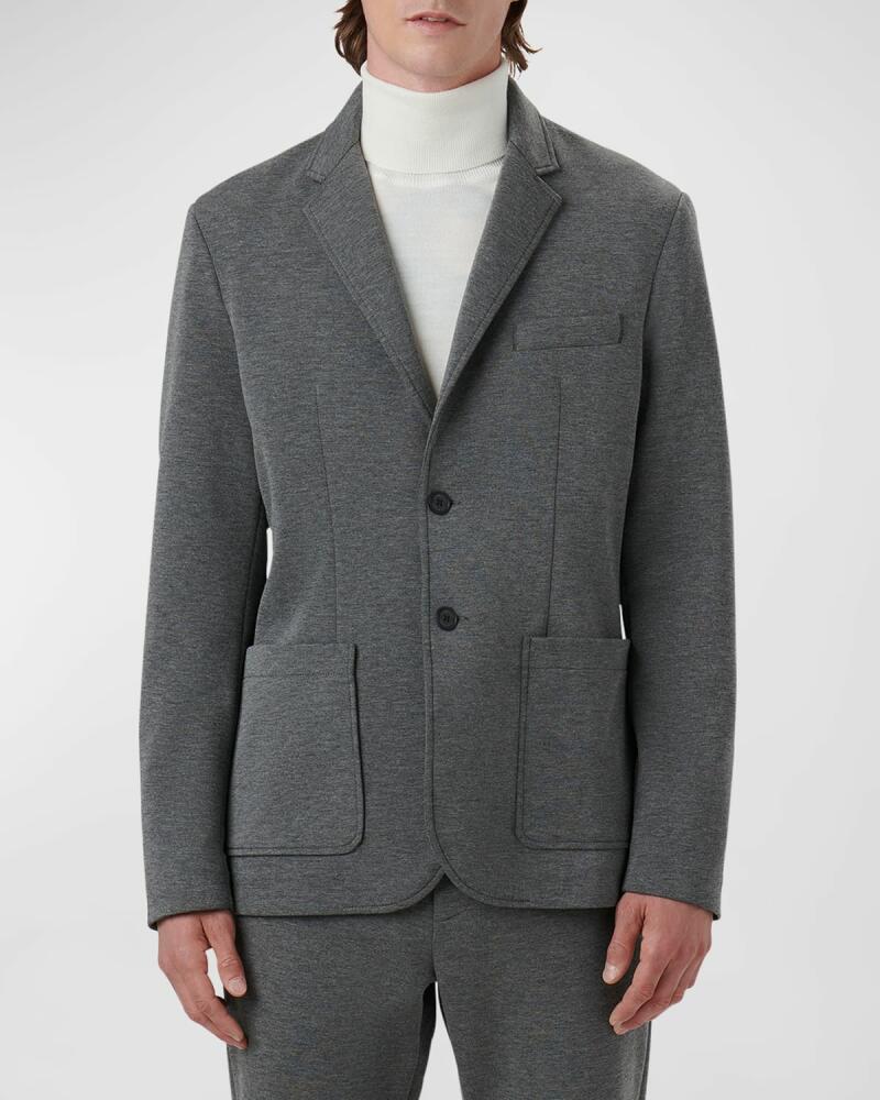 Bugatchi Men's Soft Touch Two-Button Blazer Cover