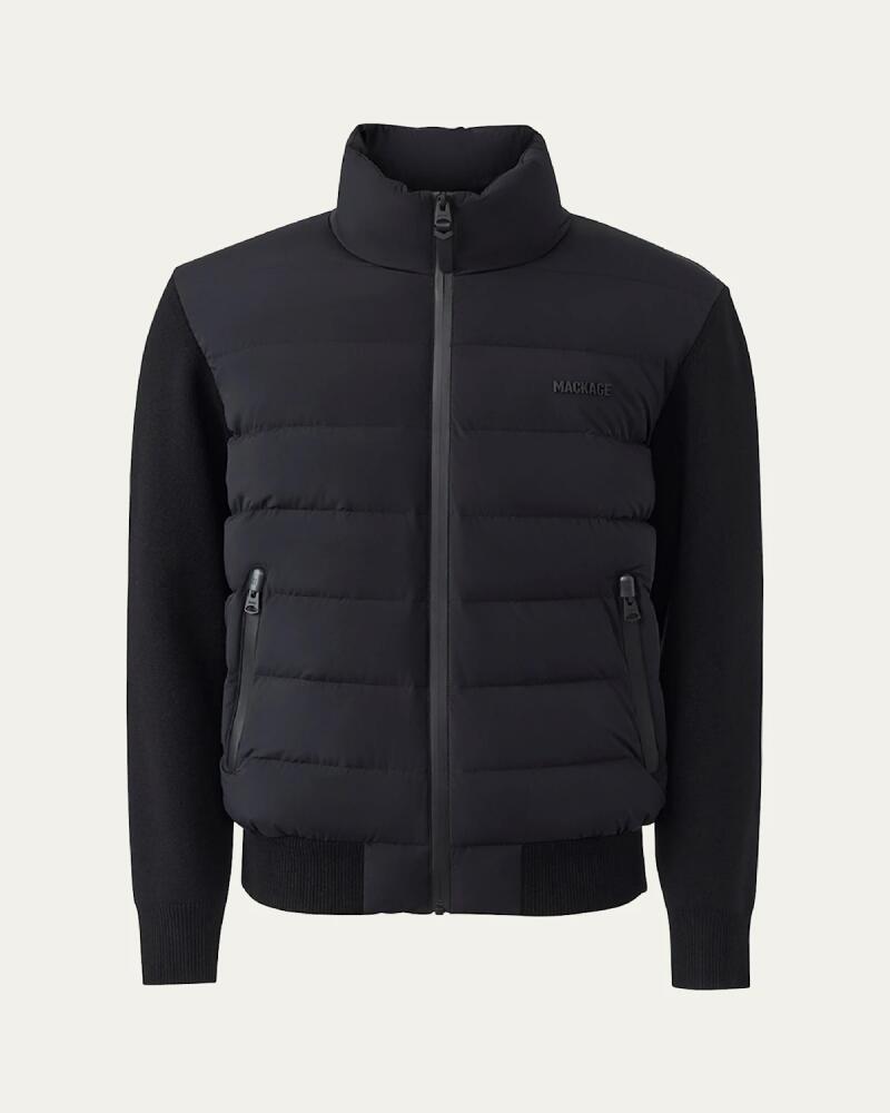 Mackage Men's Haney City Hybrid Down Jacket Cover