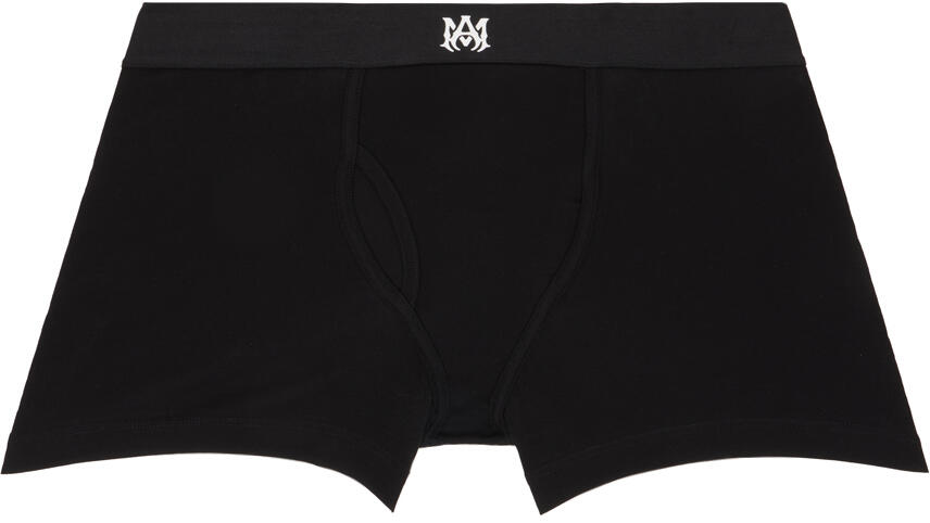 AMIRI Black MA Logo Boxer Briefs Cover