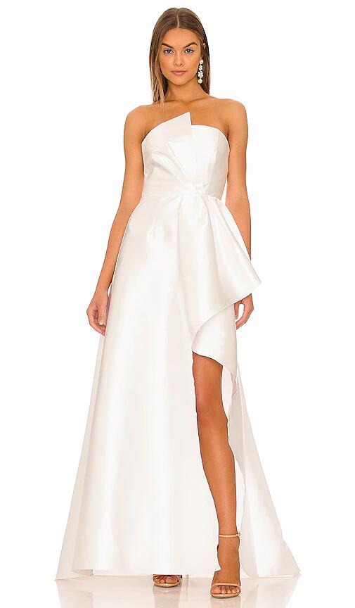 ELLIATT Protea Gown in Ivory Cover