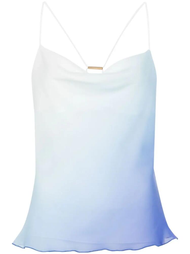 Patrizia Pepe ombré tank top - Blue Cover