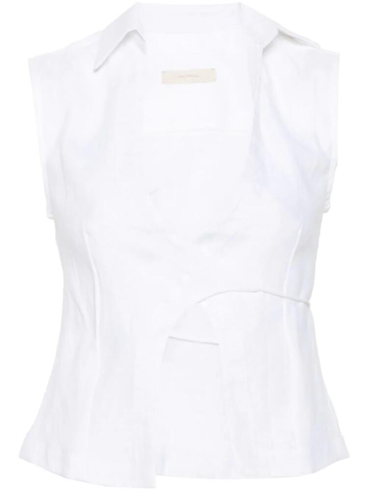 Faithfull the Brand Antibes shirt - White Cover