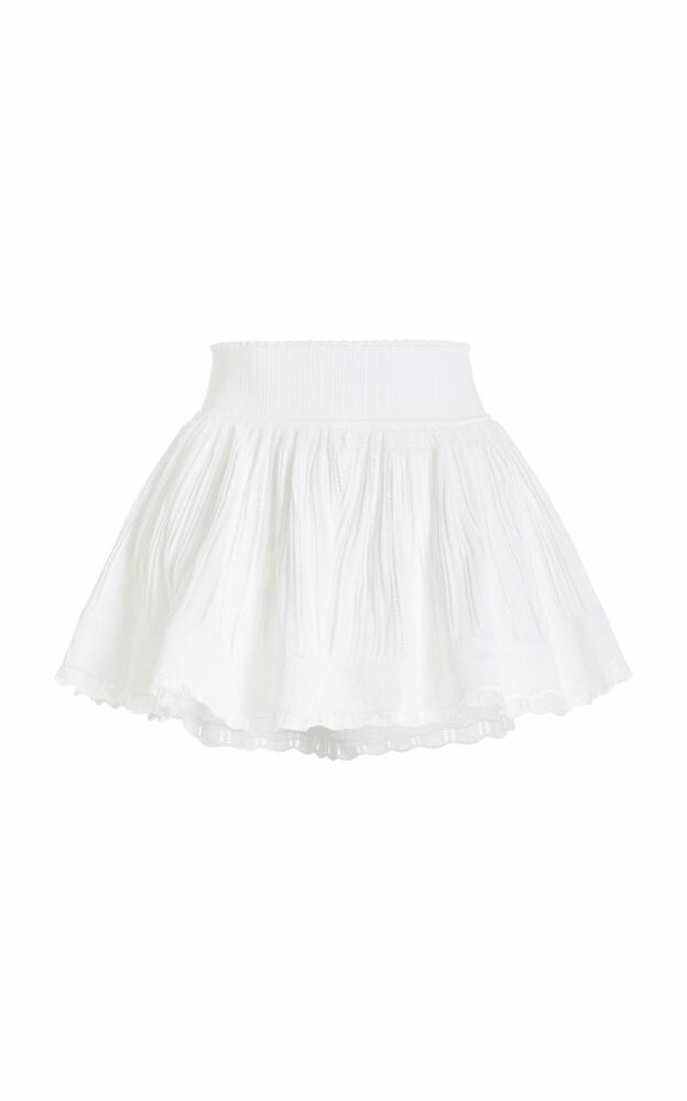 ALAA - Crinoline Shorts - White Cover