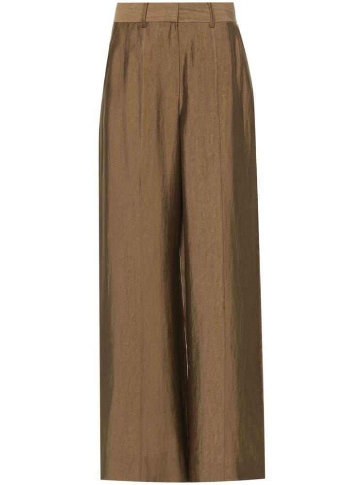 Cult Gaia Janine wide-leg trousers - Brown Cover