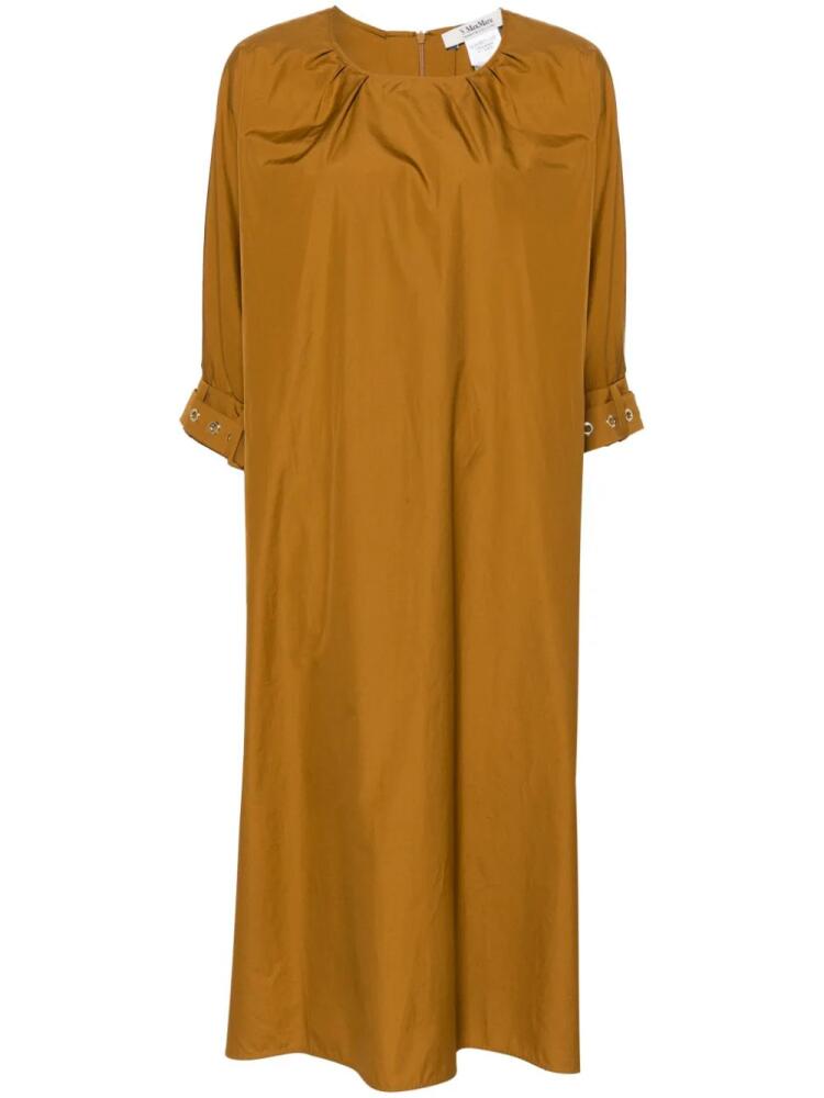 'S Max Mara Melodie poplin maxi dress - Neutrals Cover