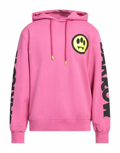 Barrow Man Sweatshirt Fuchsia Cotton Cover