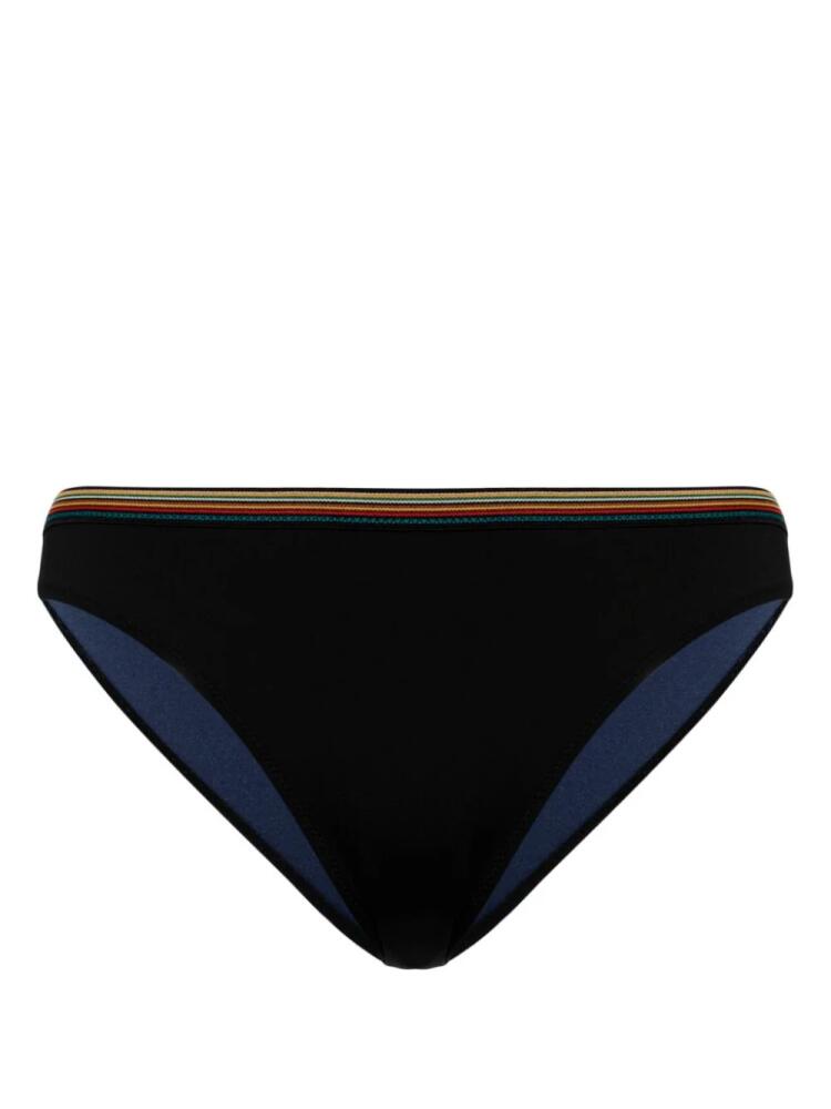 Paul Smith Signature Stripe bikini bottoms - Black Cover