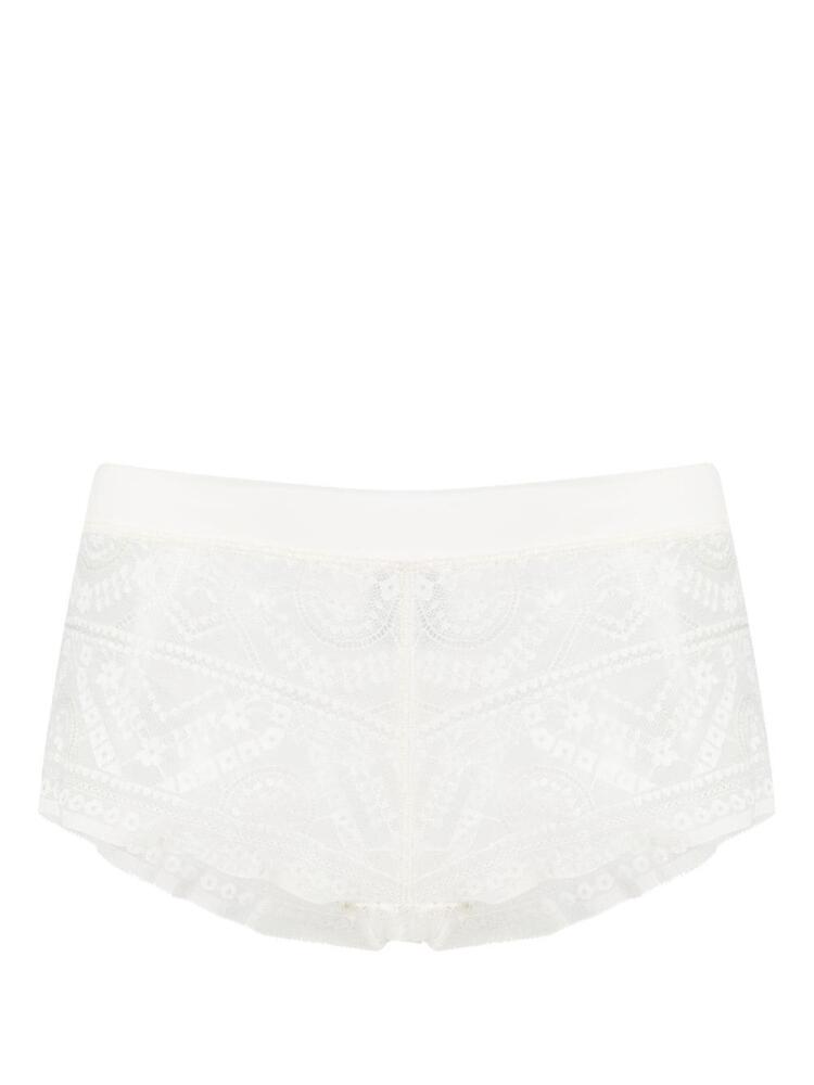 ERES envol lace briefs - White Cover