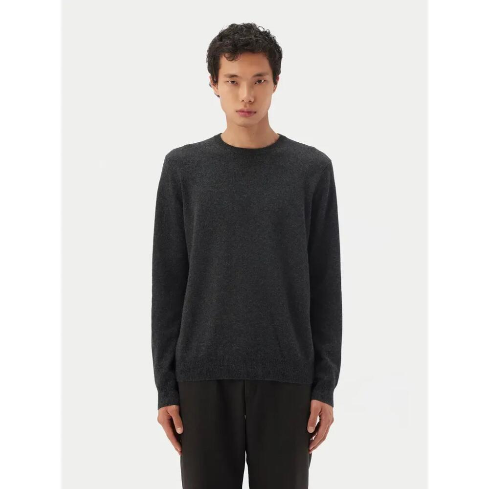 Gobi Cashmere Crew Neck Sweater in Charcoal Cover