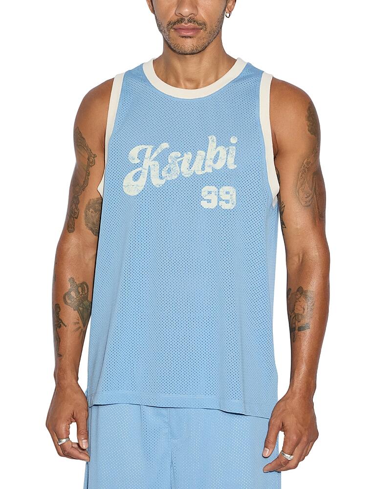 Ksubi Clubhouse Pick Up Mesh Logo Graphic Singlet Cover