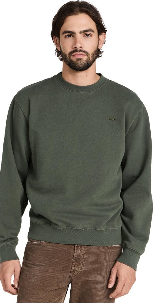 Katin Embroidered Fleece Crew Neck Sweatshirt Thyme Cover