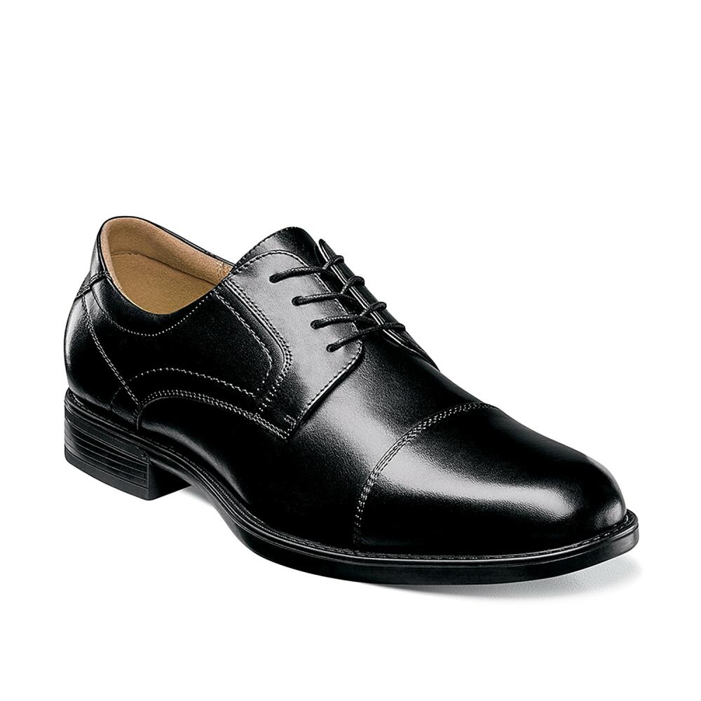 Florsheim Midtown Cap Toe Oxford | Men's | Black Cover