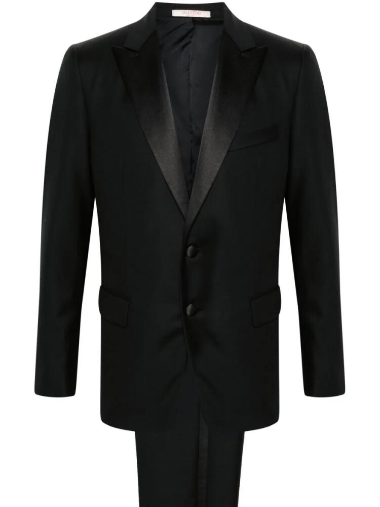 Valentino Garavani single-breasted wool suit - Black Cover