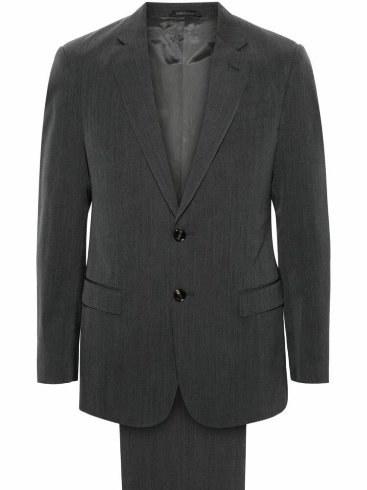 Giorgio Armani virgin-wool suit - Grey Cover