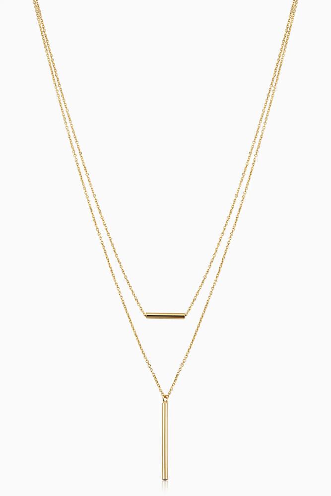 Oradina 14K Yellow Gold Vicenza Layered Necklace Cover