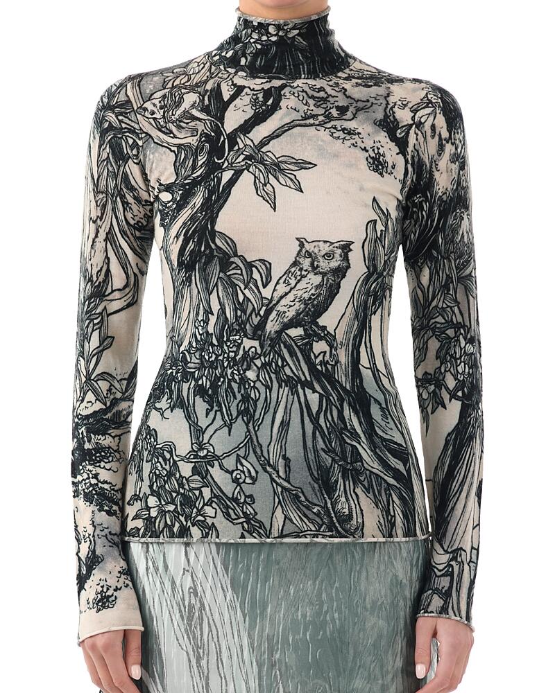 Jason Wu Collection Merino Wool Fable Forest Sweater Cover