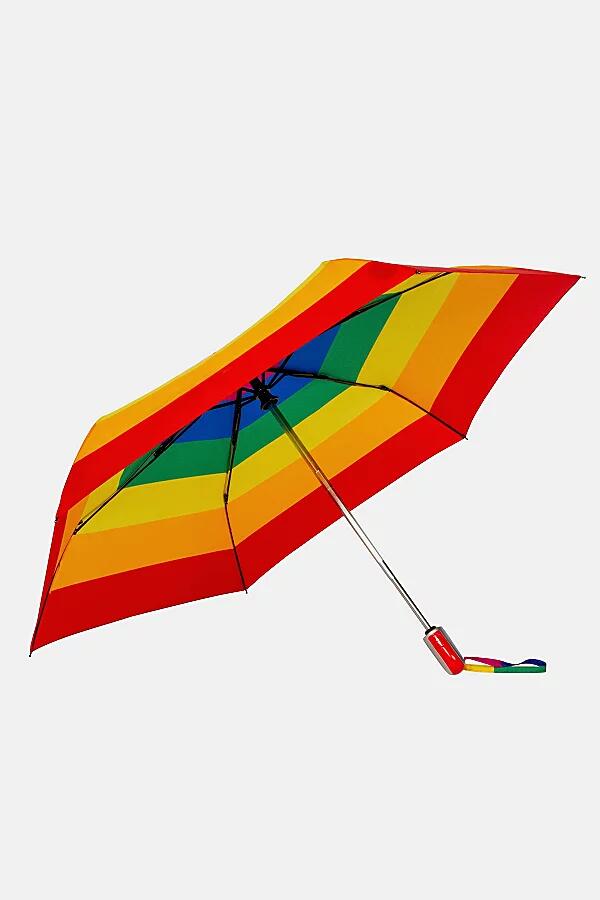 ShedRain Rainbow Compact Umbrella in Rainbow Cover