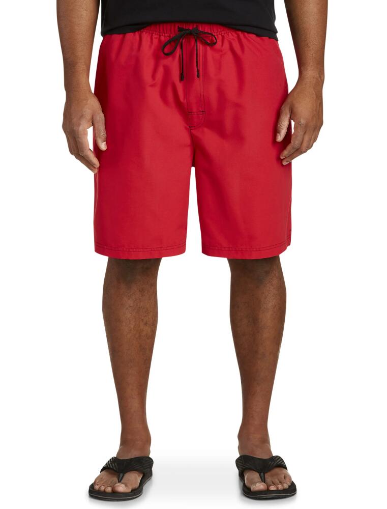 Harbor Bay by DXL Swim Trunks in Red Cover