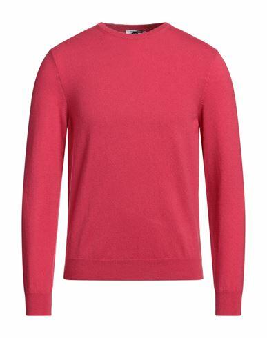 Heritage Man Sweater Fuchsia Cashmere Cover