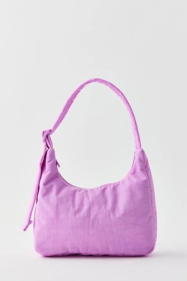 BAGGU Mini Nylon Shoulder Bag in Light Arctic Pink Cover