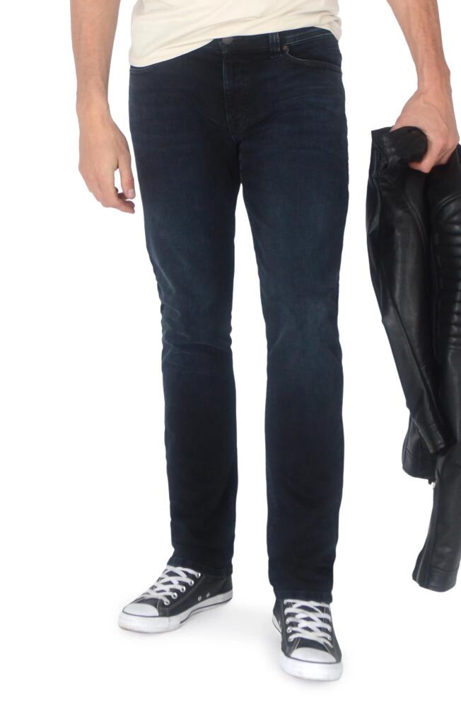 Fidelity Denim Jimmy Slim Straight Leg Jeans in Triton Blue Cover