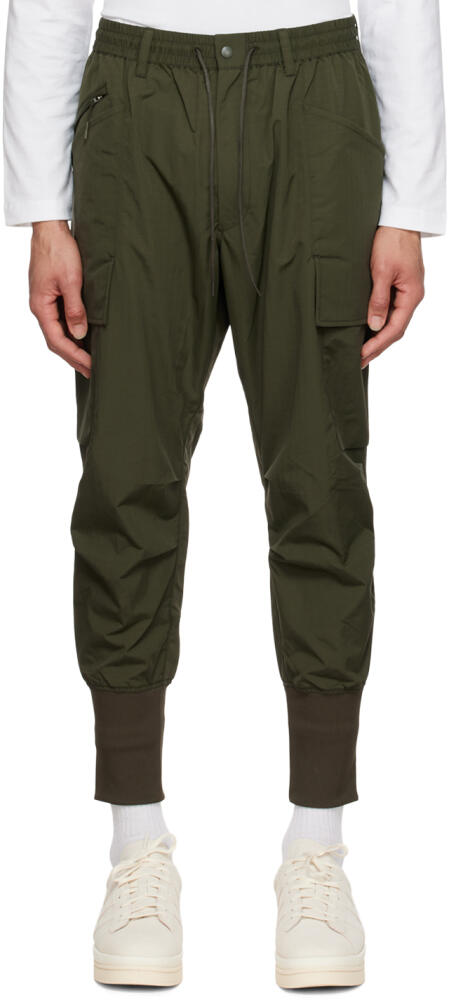 Y-3 Khaki Classic Utility Cargo Pants Cover