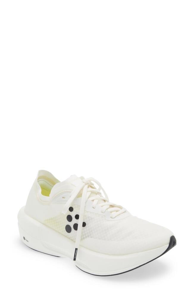 Craft Nordlite Carbon Speed Running Shoe in White/Black Cover