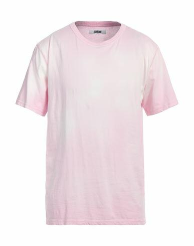 Grifoni Man T-shirt Pink Cotton Cover