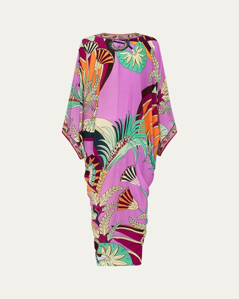 Camilla Giza Goddess T-Shape Maxi Kaftan Coverup Cover