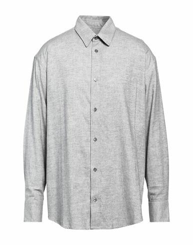 The Elder Statesman Man Shirt Grey Cotton Cover