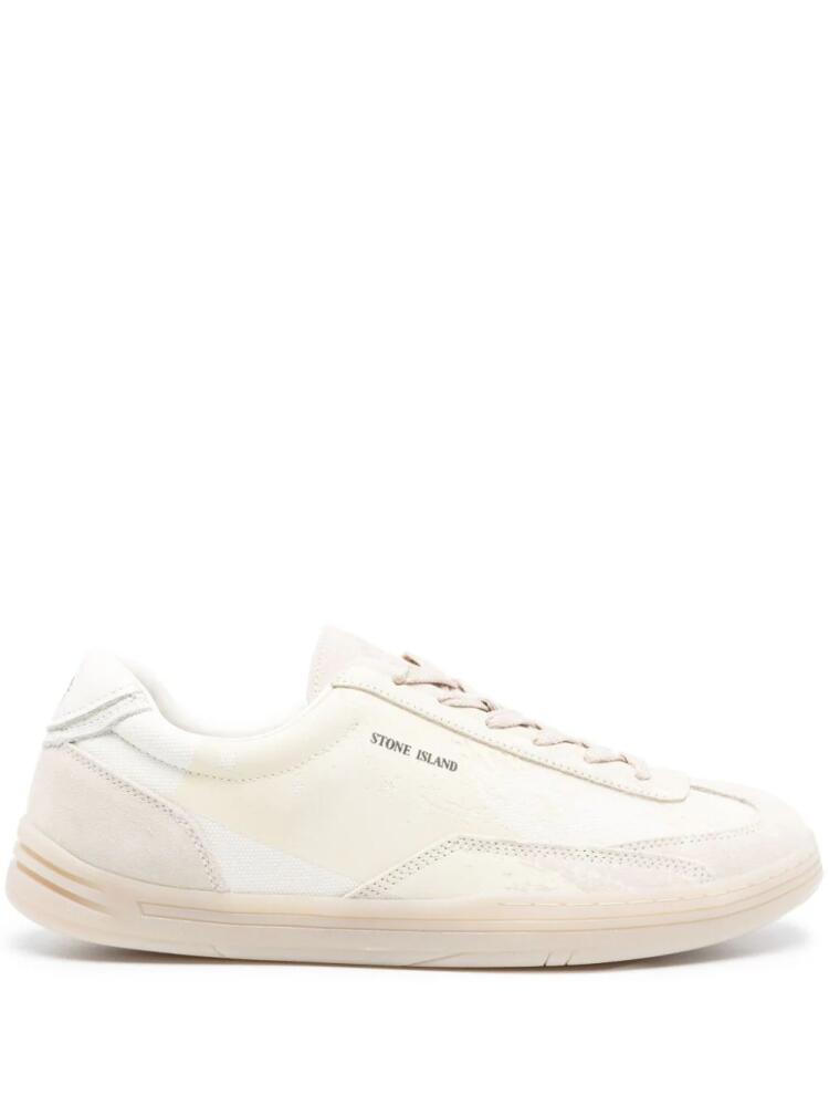 Stone Island ROCK suede sneakers - Neutrals Cover