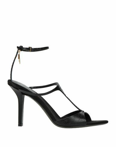 Givenchy Woman Sandals Black Leather Cover